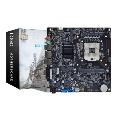 China Other Customization 8 gpu motherboard hm65 professional socket 988 pc HM65 all-in-one mainboard for sale