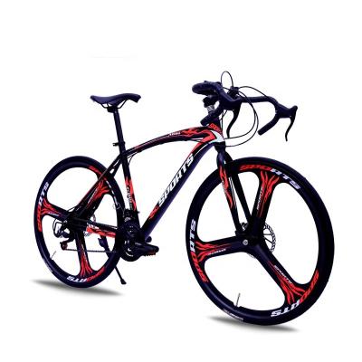 China Wholesale 27 Inch 27 Crank Disc Brake Iron Double Wheels 700c Carbon Bicycle Adult Bike for sale