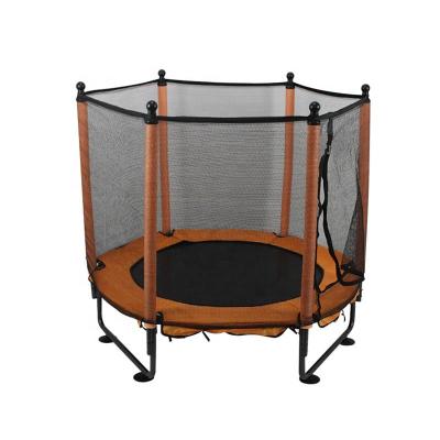 China With LOGO Commercial Home Gym Fitness Equipment Cheap Price Protective Net Big Round Trampoline Customized With Protective Net for sale