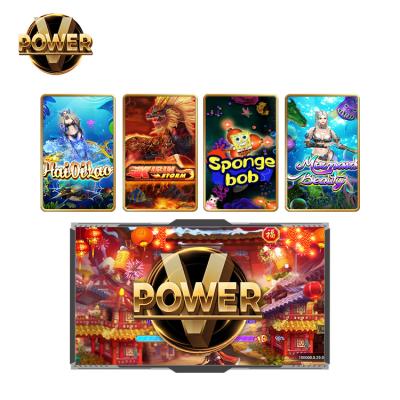 China Arcade Video Games Coin Operated Poker Table Software Fishing Game Vpower for sale