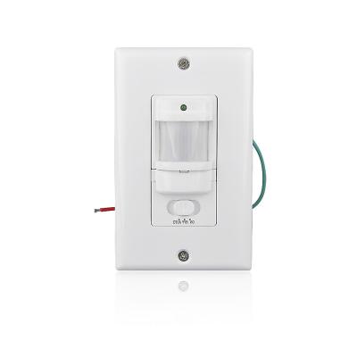 China Lighting Control Lighting Control Wall Mounted 110VAC PIR Infrared Motion Sensor Switch BS033C for sale