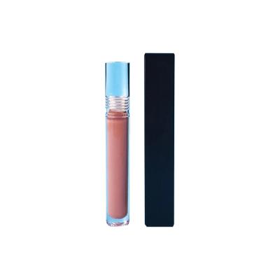 China Custom Logo Private Label Waterproof Lip Gloss Tube Sunscreen Lip Gloss for sale