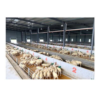 China Steel Structure Farm House Low Price Prefab Farm Steel Shed Outdoor Construction Pig/Sheep/Goat/Horse/Cow Shed Cattle Barn for sale