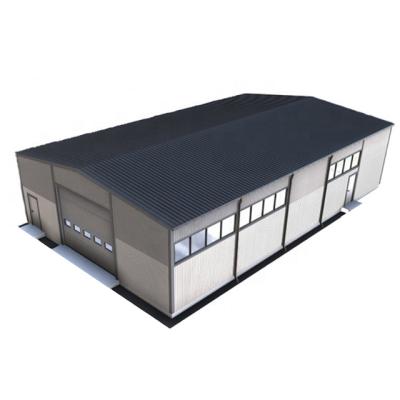 China Modern Cheap Space Frame Steel Structure Grain Warehouse Shed Garage Steel Structure Warehouse for sale