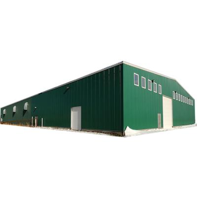 China Modern Cheap Prefab Warehouse Tent Modular Prefab Metal Workshop Warehouse Building for sale