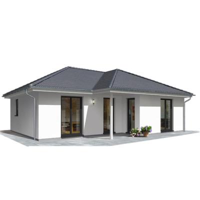 China Modern designed luxury prefab house modern or customed customized prefab EPS cement board house villas for sale