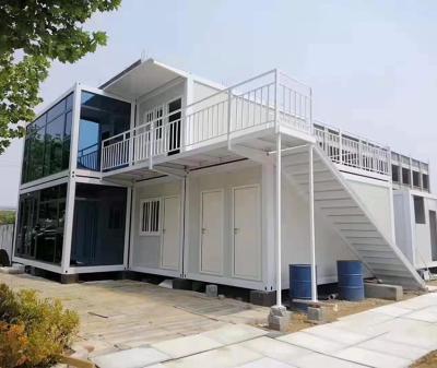 China New Modern Soundproof Movable Convenient Container House Prefab Folding Container Room for sale