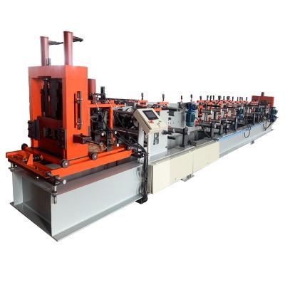 China Building Material Stores C Z Purlin Roll Forming Machine Automatic Interchangeable Roll Forming Machine for sale