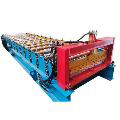 China Hotels Trapezoidal Roof Tile Machine Aluminum Making Zinc Aluminum Roofing Sheet Machine for sale