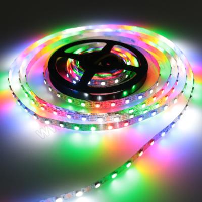 China Theme park sk6812 ws2812b smd5050 RGB pixel RGBW accessible flexible led strip light for sale