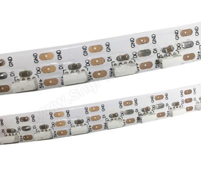 China LANDSCAPE 5v 120 led rgb 4020 digital affordable side view led strips for sale