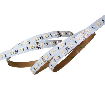 China Waterproof Outdoor TV Back Light Dimmable 24v RGBAW Led Strip for sale