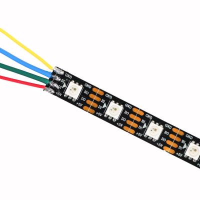 China Waterproof LANDSCAPE 5v WS2813 SK6822 Dual-signal Wires White 60 LED Pixel Strip PCB for sale