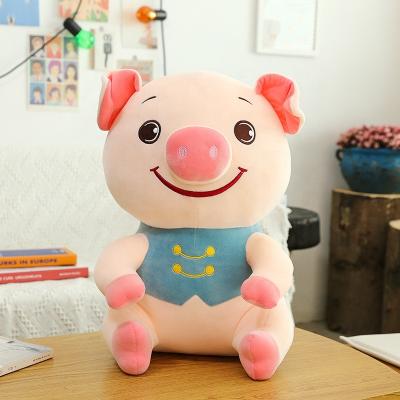 China Wholesale Custom Plush Soft Toys Mister Pig Soft Toys Best Selling Soft Pillow for sale