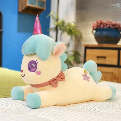 China Custom Stuffed Unicorn Pillow Plush Unicorn Doll Plush Toys Stuffed Toys Gifts For Your Girlfriend Soft Rag Doll for sale