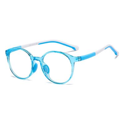 China For Kids Reading Glass SKYWAY Fashion Comfortable Anti Silicone Glasses Blue Light Frame Glasses for sale