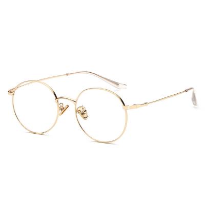 China For Hot-selling New Fashion Anti Reading Glasses SKYWAY Blue Light Glasses For Adults Retro Round Sight Literary Glasses for sale