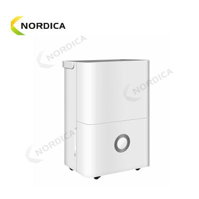 China Industrial Commercial Hotel Air Dehumidifier 40L Mini Wardrobe Home Office Portable Peltier for sale