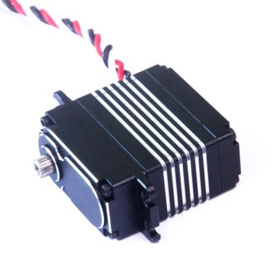 China Low Wear And Tightly Geared All Metal Gear Set Best Price Servo Waterproof Rc Car Motor Robot Servo Drone Motor Power Steering Stretch Automatic Steering Gear for sale