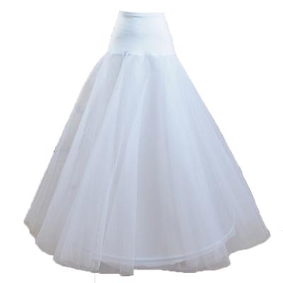 China P8860 100% Polyester Fashion 1 Hoop Bridal Petticoat Party Tulle Petticoat for sale