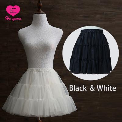 China P8998 Colorful 100% Polyester Puff Short Petticoat For Dresses for sale