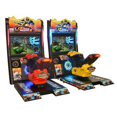 China 2 Players Car Racing Game Machine Motorbike Biker Racing 220*140*210cm for sale