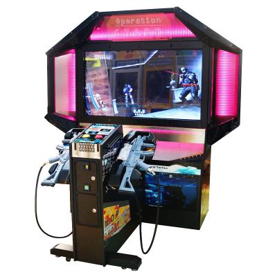 China 2 Person Shooting Arcade Machine Swat Ghost Game Simulator Target Shooting for sale