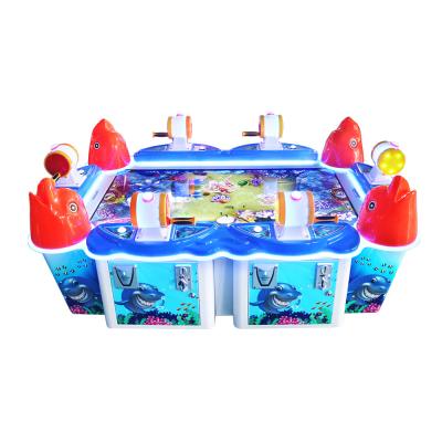 China Simulator Fishing Game Machine for 6 Players Children Amusement 125*175*80cm for sale