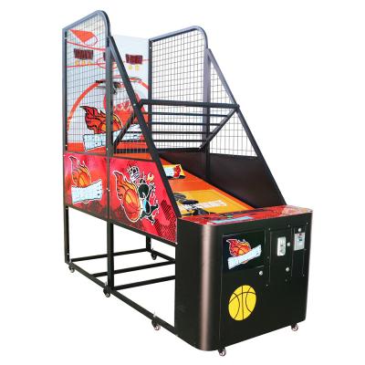 China Basketball Shooting Machine Rebounding One Player Lottery or Score Optinal for sale