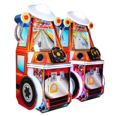 China Kids Car Racing Game Machine Wheel Simulator Racing D650*W550*H1200mm for sale