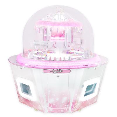 China Arcade Coin Operated Game Machine Luxury Crystal Gift Timing 150*150*130cm for sale