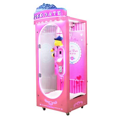 China Coin Operated Claw Crane Machine Pink Large Toy Crane 110V - 220V Range for sale