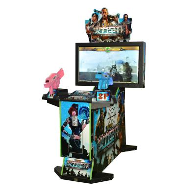 China Coin Operated Shooter Arcade Cabinet / 42 Inches Shooting Arcade Game Machine for sale