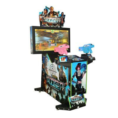 China Original Arcade Shooting Game Machine 42 Inches Simulator Two Players for sale