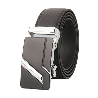 China Authentic hot style men's cow leather belt alloy buckle with men's automatic belt buckle Korean version of the pants casual jeans male accessories for sale