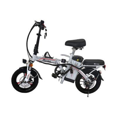 China Steel 14 inch electric and best Electric bicycle with foldable bike 48v with suspension fork,Best Selling fold electric bicycle for sale