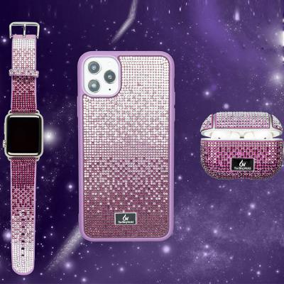 China New Designer Shockproof Mobile Phone Accessories TPU Soft Cover Device Phone Case For Diamond Apple iwatch Watch Band for sale