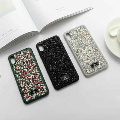 China Hot Selling Anti-drop Cell Phone Case For Samsung Galaxy a50 Square Phone Cases Soft TPU Diamond Back Protective Cover for sale