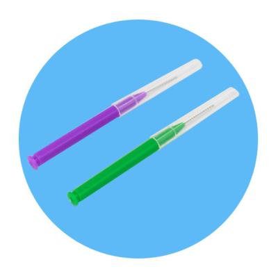 China Cleans Care Disposable Oral Dental Floss Teeth Household Interdental Brushes for sale