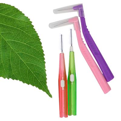 China Cleans Teeth Disposable Cleaning Interdental Factory Logo Customizable Brushes for sale