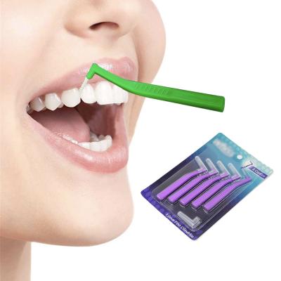 China Cleans OEM Approved L-Shape Certificate Interdental Teeth Brushes CE Manufacturer for sale