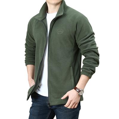 China Breathable Men's Full-Zip Fleece Jacket for sale