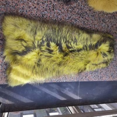 China High Quality Auto Upholstery Raccoon Dog Animal Skin for sale