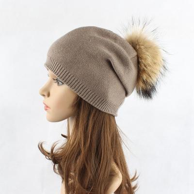 China Winter COMMON Hat Competitive Price Factory Hat Hot Lady Pom Beanie Knitted Hat For Women for sale