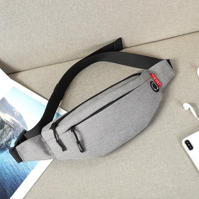 China Wholesale Custom Acceptable Travel Adjustable Sports Belt Adjustable Sports Belt Unisex Canvas Pussy Pack Waist Bag for sale