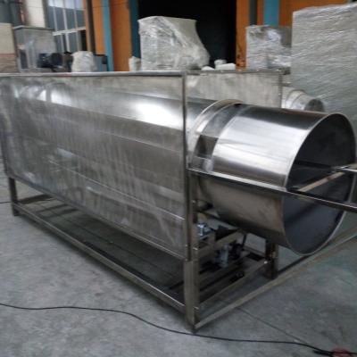 China Vegetable Processing Plant GT-II 600 Pet Food Spray Seasoning Double Roll Rolling Seasoning Machine for sale