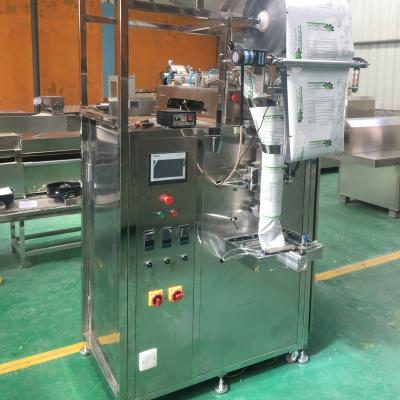 China HBK-298 Hotels Pneumatic Liquid Holding Holding and Sealing Three Side Three Side Vertical Sealing Packaging Machine for sale