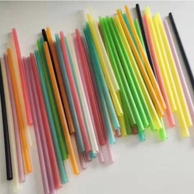 China Hotels 10000 PCS Degradable Environmental Protection Straw Color Corn Starch Straw Production Line for sale