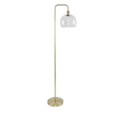 China Nordic modern brass simple personality bedroom living room creative postmodern floor lamp floor lamp for sale