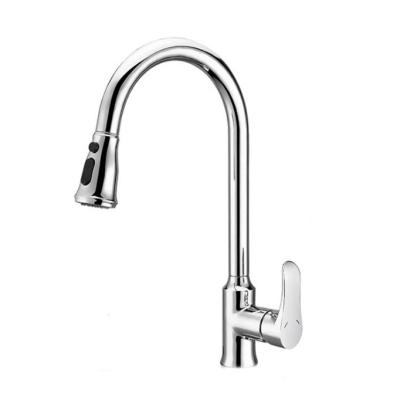 China Sense Faucets Copper Deck Mounted Sink Holder Pull Out Luxury Kitchen Faucets for sale